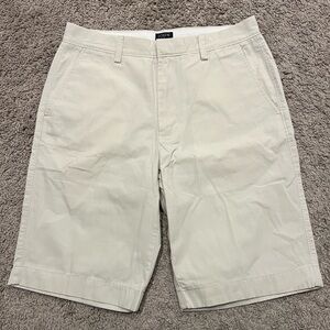 J. Crew Men's Tan Flat Front Shorts